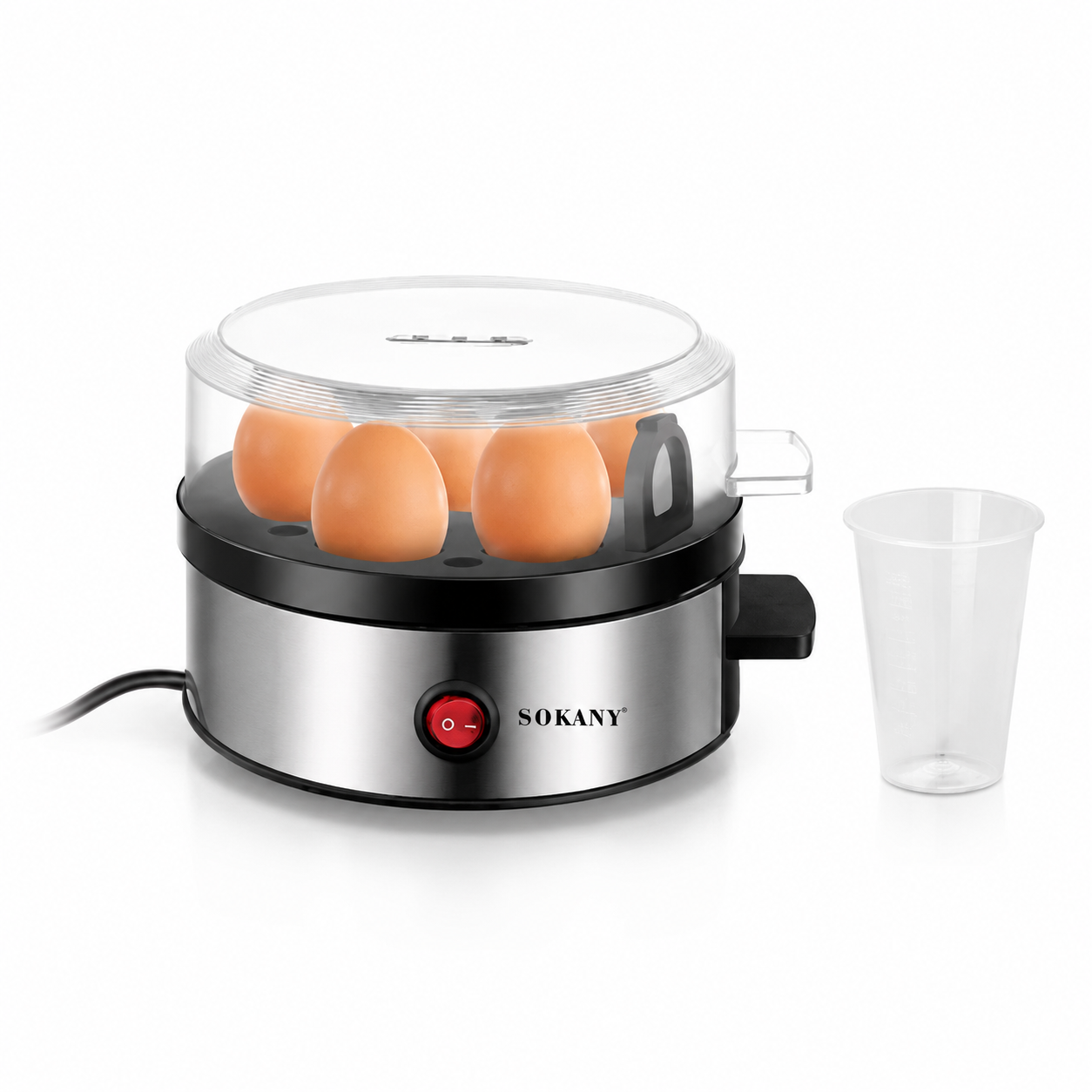 Cocinador Eléctrico de Huevos SOKANY 🥚 Prepara Huevos Rápido, Fácil y en su Punto
