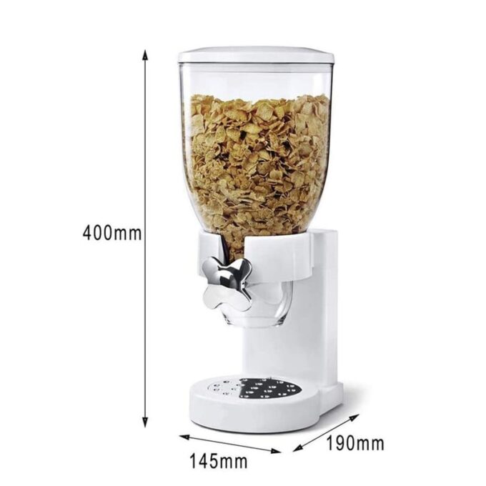 Dispensador de cereal recipiente de cocina