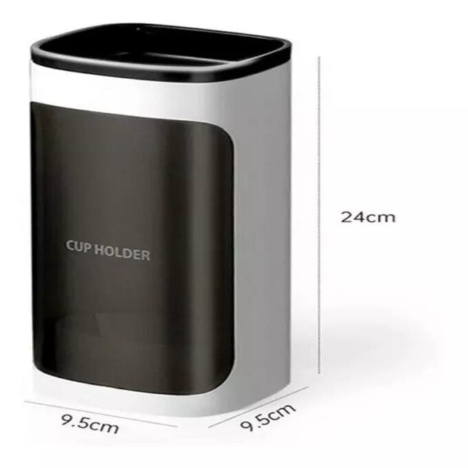 (1)Dispensador adhesivo para vasos portavasos de pared