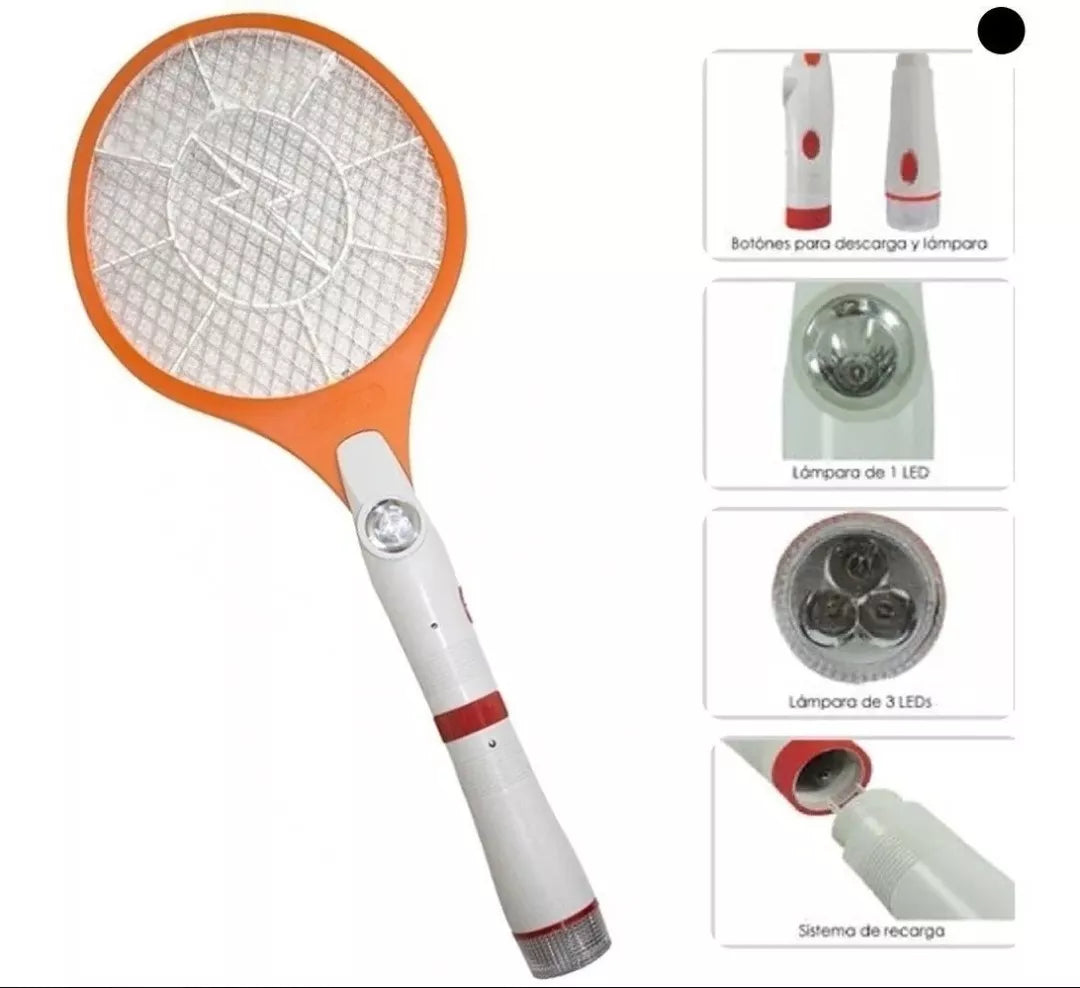 Raqueta Mata Zancudos Mosquitos
