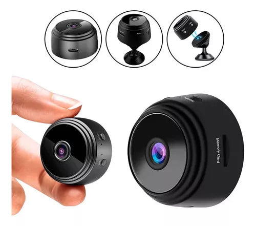 Cámara espía WiFi de visión nocturna recargable A9 Hd 1080p