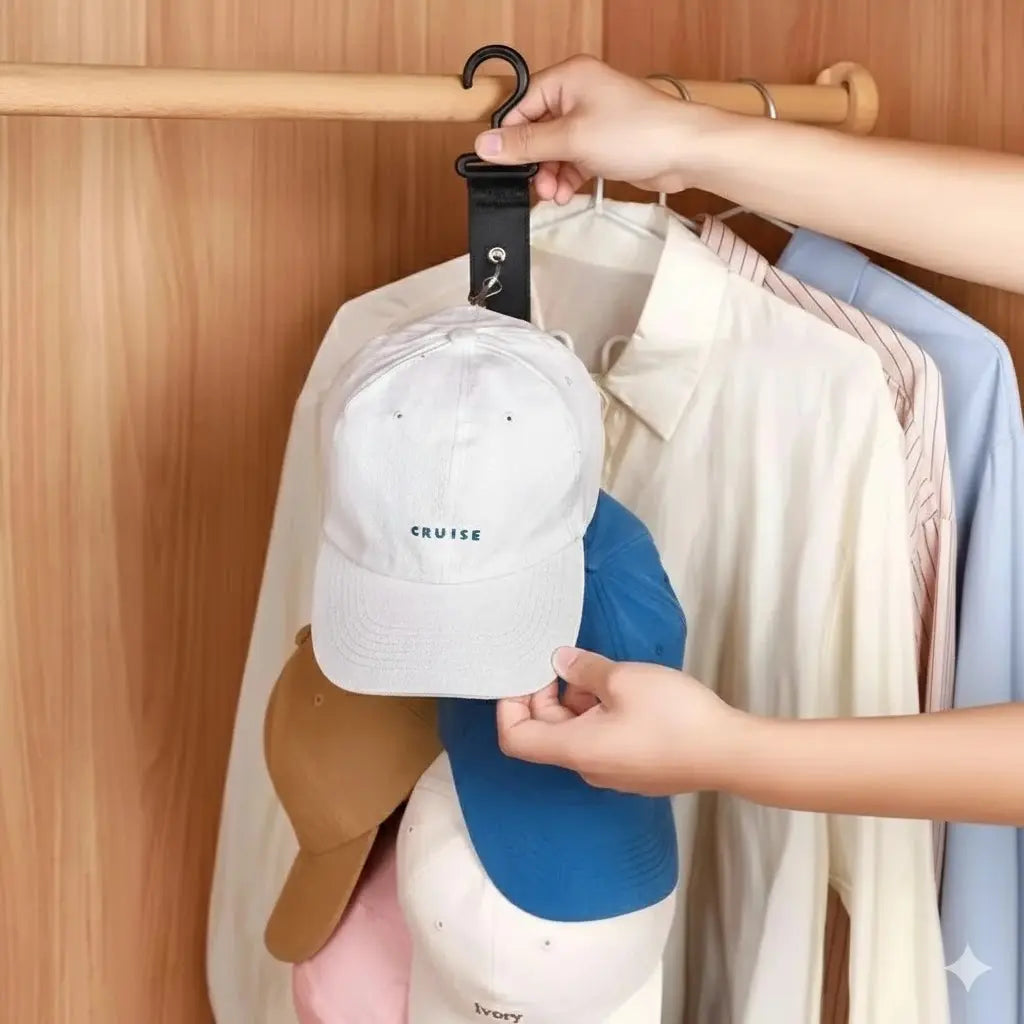 Gancho Colgador Ropa Gorras Cachuhas Sombreros Resistente