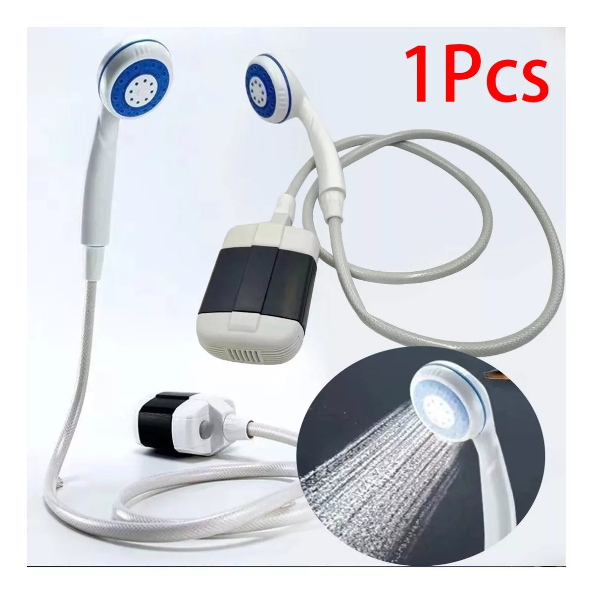 Regadera Portatil Recargable Emergencias Ducha Camping