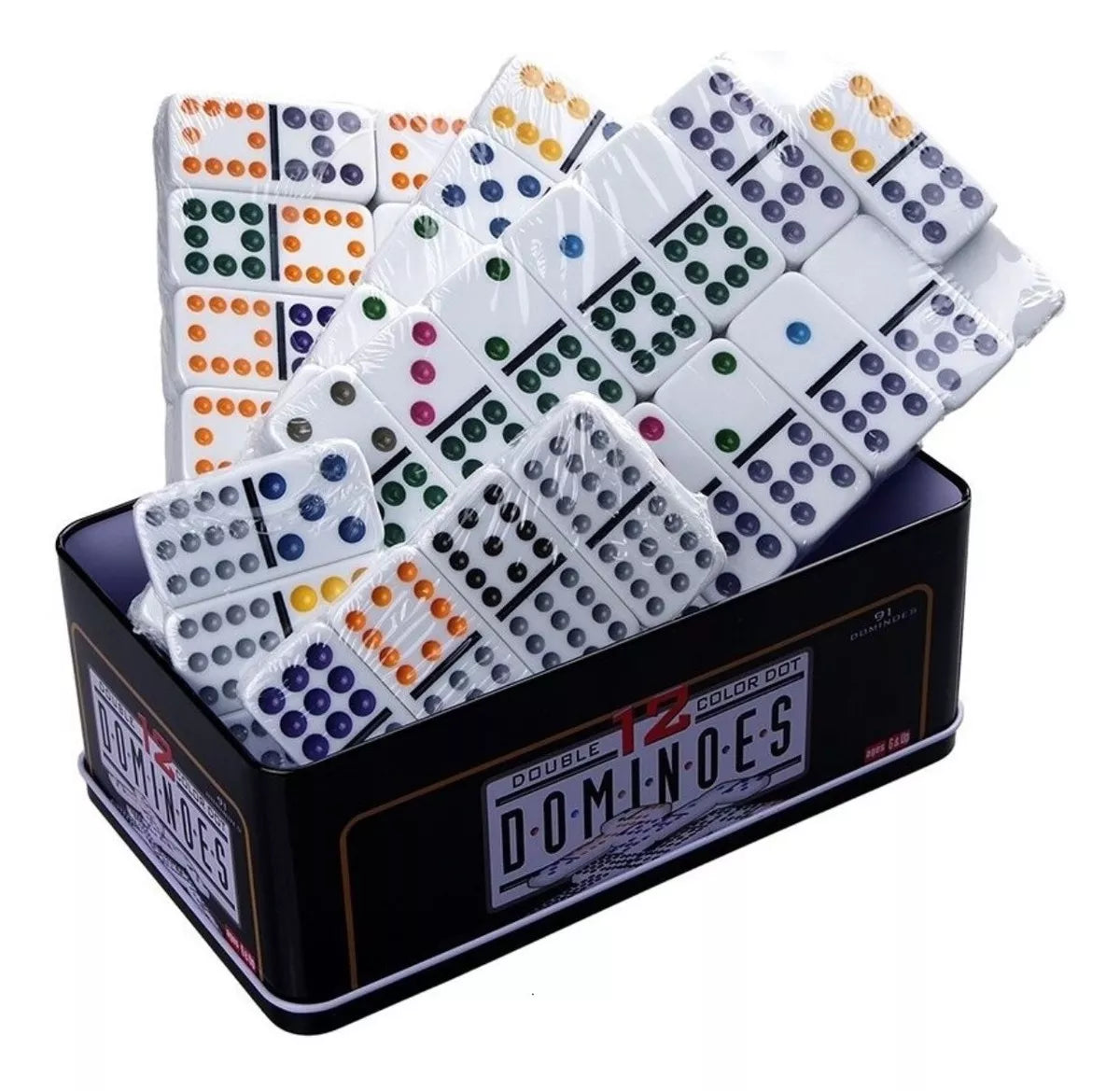 Domino 6 Soportes O Bases Para Fichas De Domino