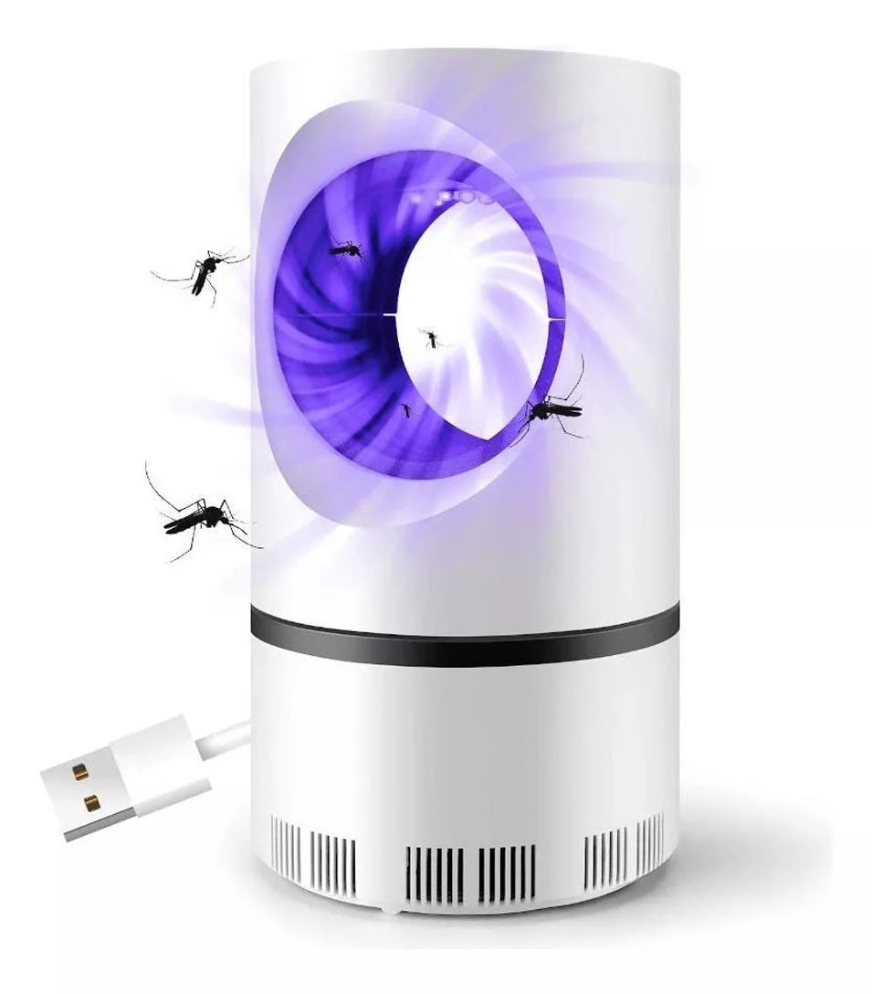 Lámpara Mata Mosquitos UV 🦟 Elimina Insectos y Disfruta un Ambiente Sin Picaduras
