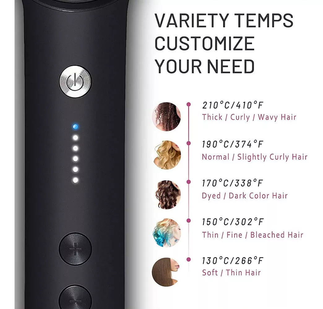 Cepillo Alisador Iónico Para Cabello Peine Profesional