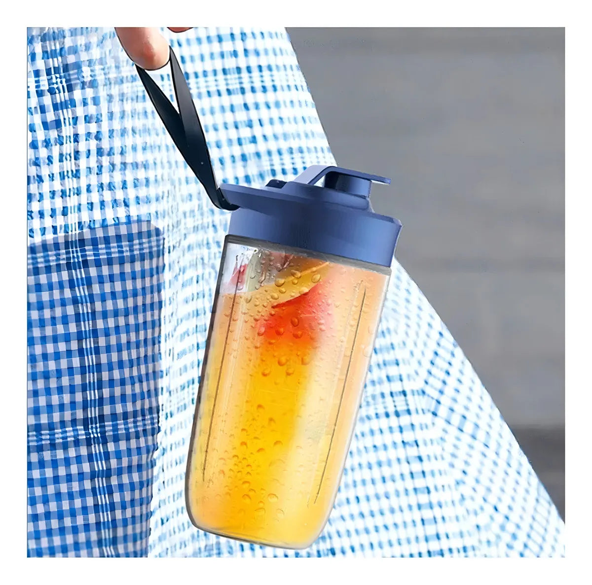 Mini Licuadora Portátil con Doble Vaso 🥤 Batidos para Llevar