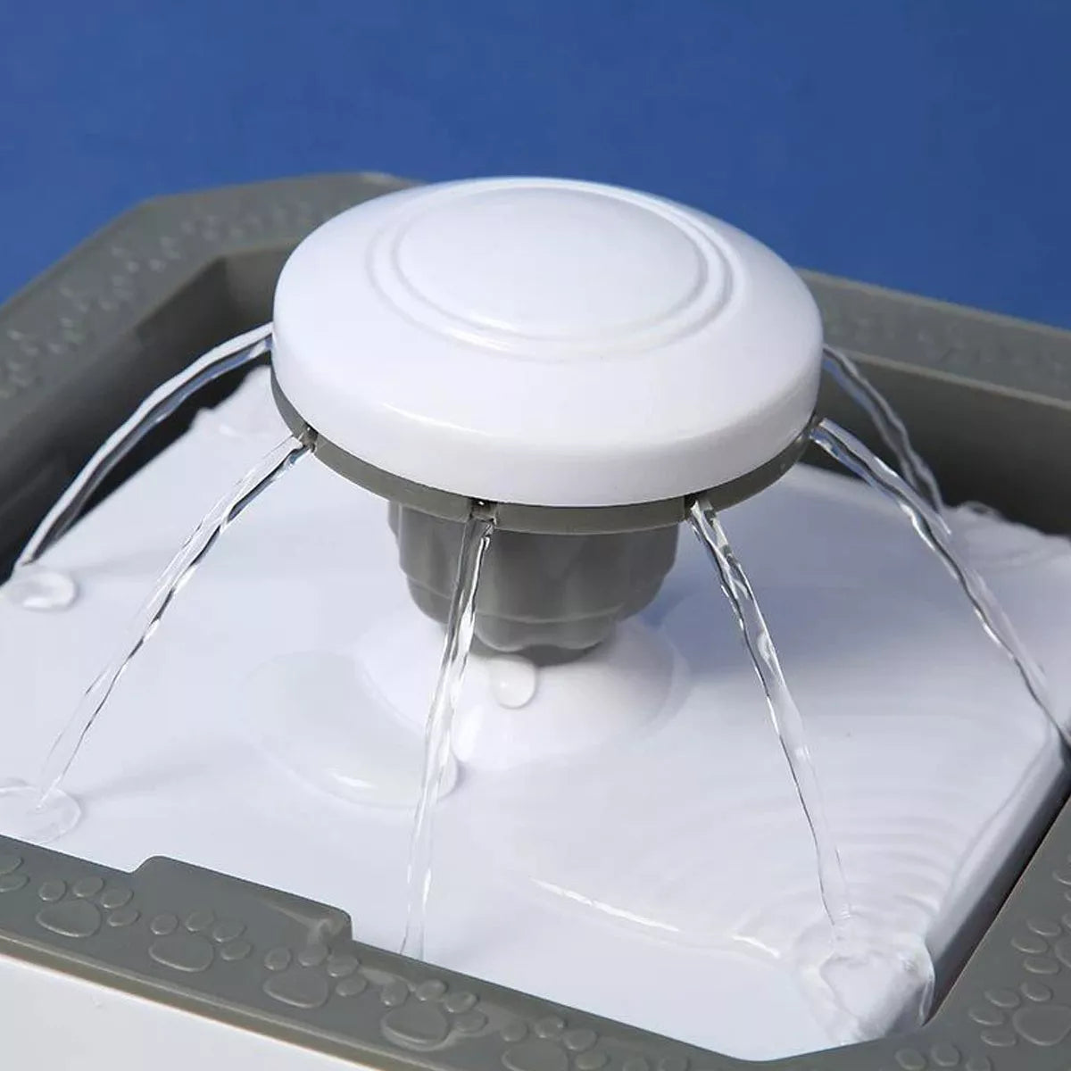 (1)Fuente De Agua Para Gatos Perros Bebedero Para Mascotas Con 2 Filtros