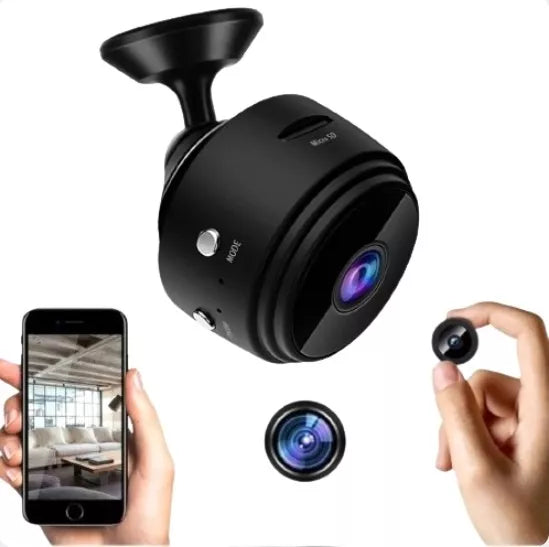 Cámara Espía A9 IP – Mini WiFi HD con Grabación de Voz y Video