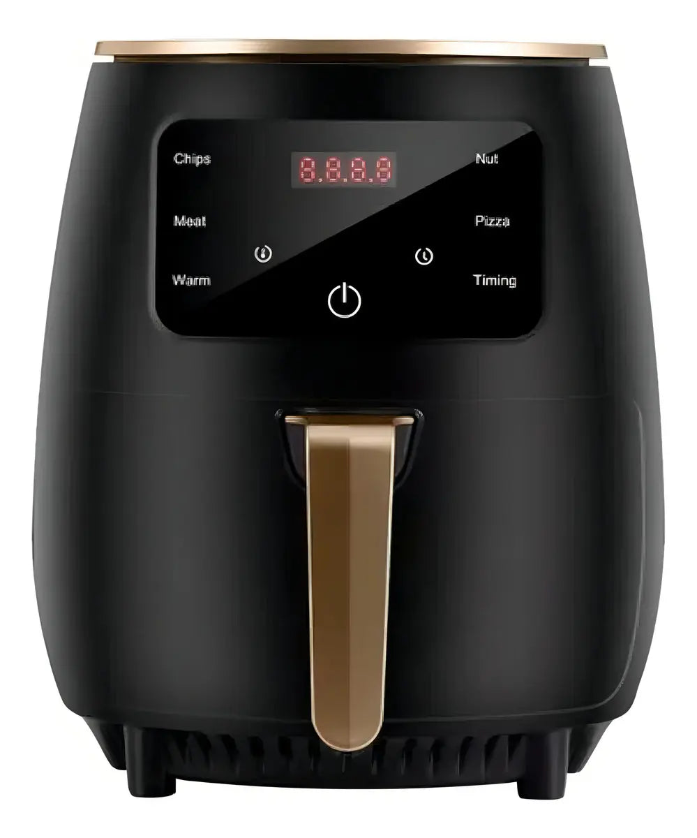 Freidora De Aire Silver Crest Digital 6 Litros S-18 Pantalla Táctil Negra