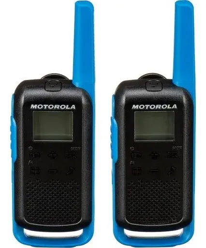 Walkie Talkie Motorola T270 📡 Par de Radios con Comunicación Clara y Largo Alcance