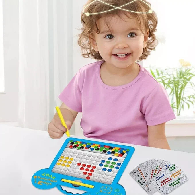 Tablero De Dibujo Fichas Magnéticas Juego Interactivo