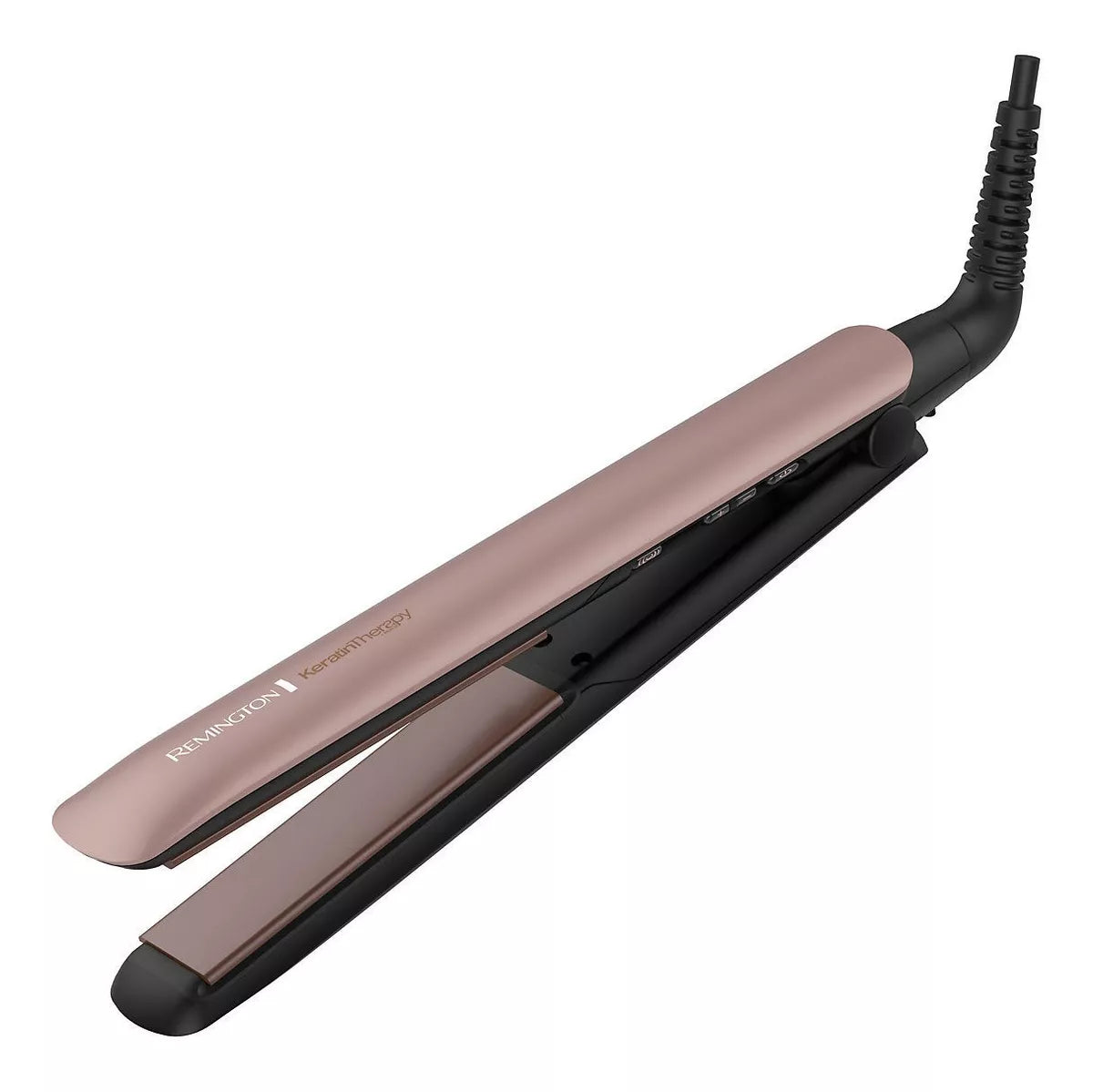 Plancha Keratina Con Aceite De Argan Remington Color Rosa
