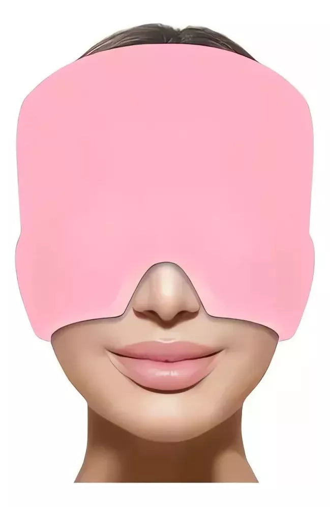 Gorro Gel Alivio Migraña Dolor Cabeza Compresa Frio Caliente