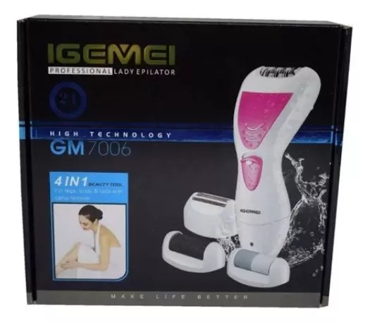 Depiladora Geemy 4 En 1 Gm7006