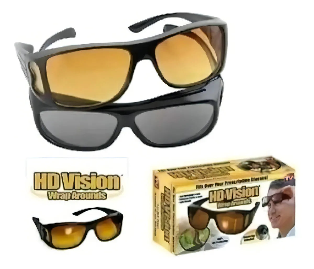 Gafas de Conducción Nocturna HD Vision 🌙 Reduce Reflejos y Mejora la Visibilidad
