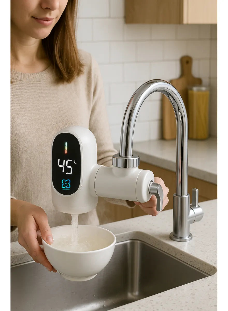 Grifo Eléctrico Calentador de Agua 🚰 Agua Caliente Instantánea