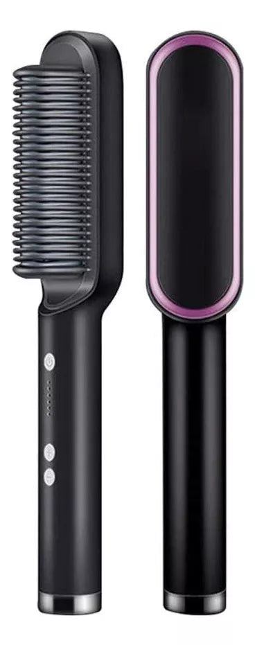 Cepillo Alisador Iónico Para Cabello Peine Profesional