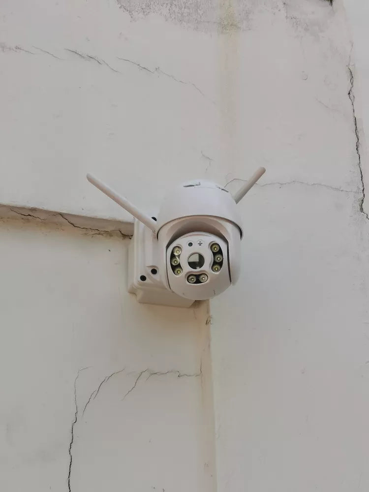 (1)Cámara De Seguridad Domo Exterior Ip Wifi 360° V Noct Jortan