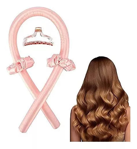 Rizador De Pelo Sin Calor Para Cabello Largo Diadema Ondas
