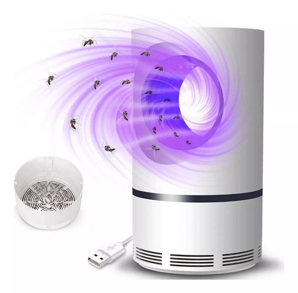 Lámpara Mata Mosquitos UV 🦟 Elimina Insectos y Disfruta un Ambiente Sin Picaduras