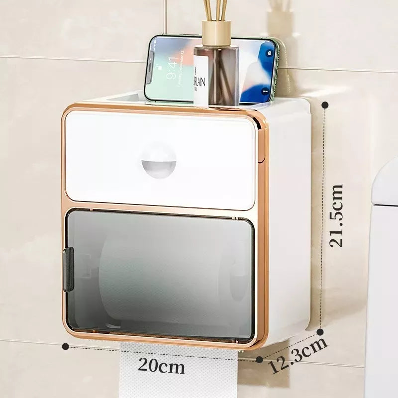 (1)Organizador De Papel Higienico Estante Almacenamiento Baño