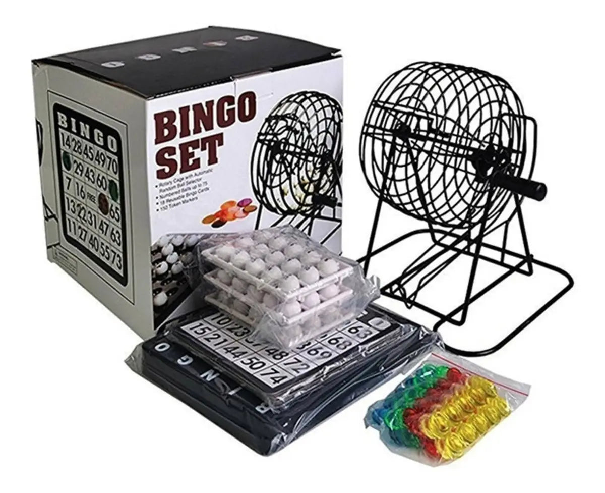 Bingo Clásico Familiar con 75 Balotas 🎲 Juego de Mesa Divertido para Niños y Adultos