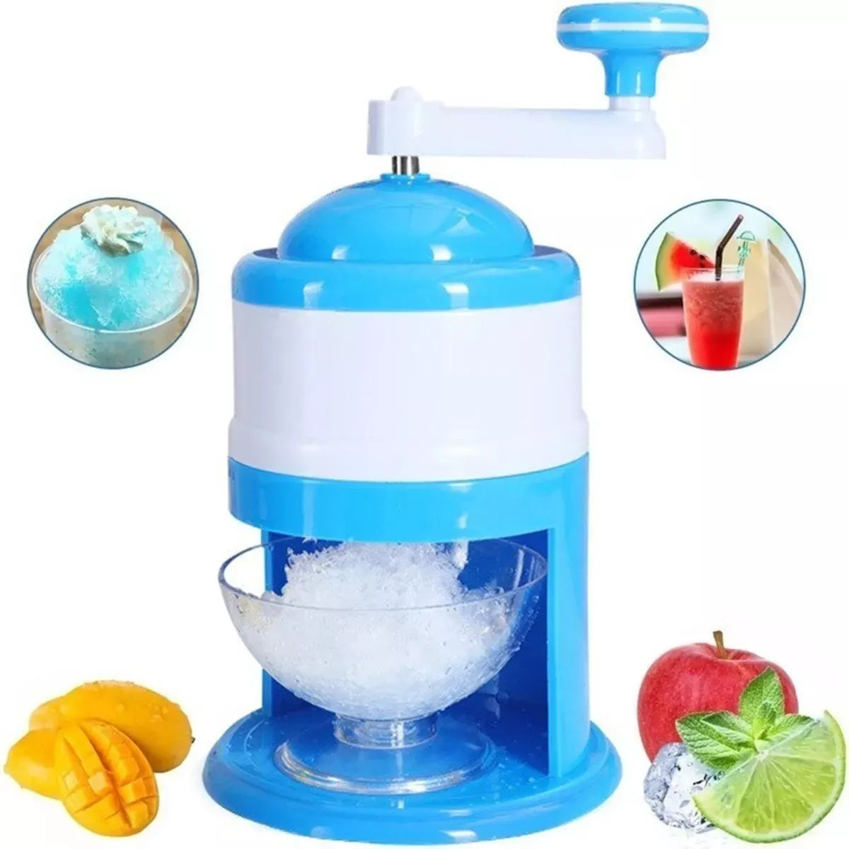 Máquina Manual para Raspados y Granizados 🧊 Tritura Hielo Fácil para Bebidas Frías