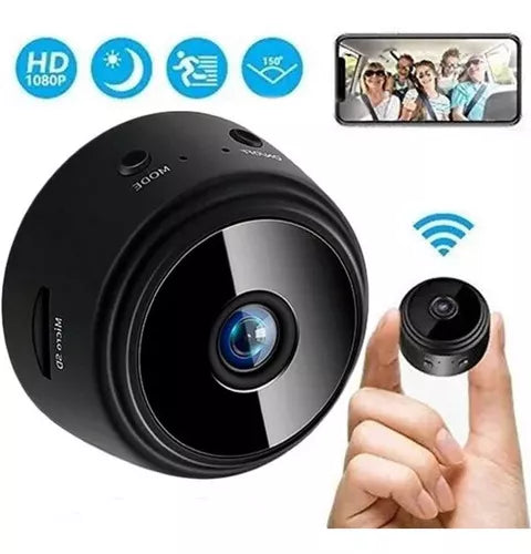 Mini cámara espía IP WiFi A9 y grabadora de voz con visión nocturna