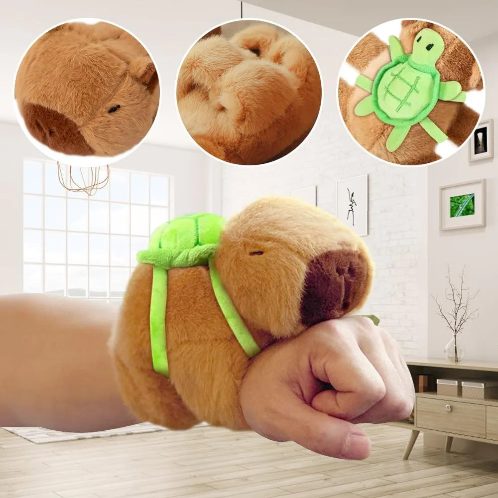 Manilla Peluche Capibara (Chigüiro) – Brazalete Kawaii Suave