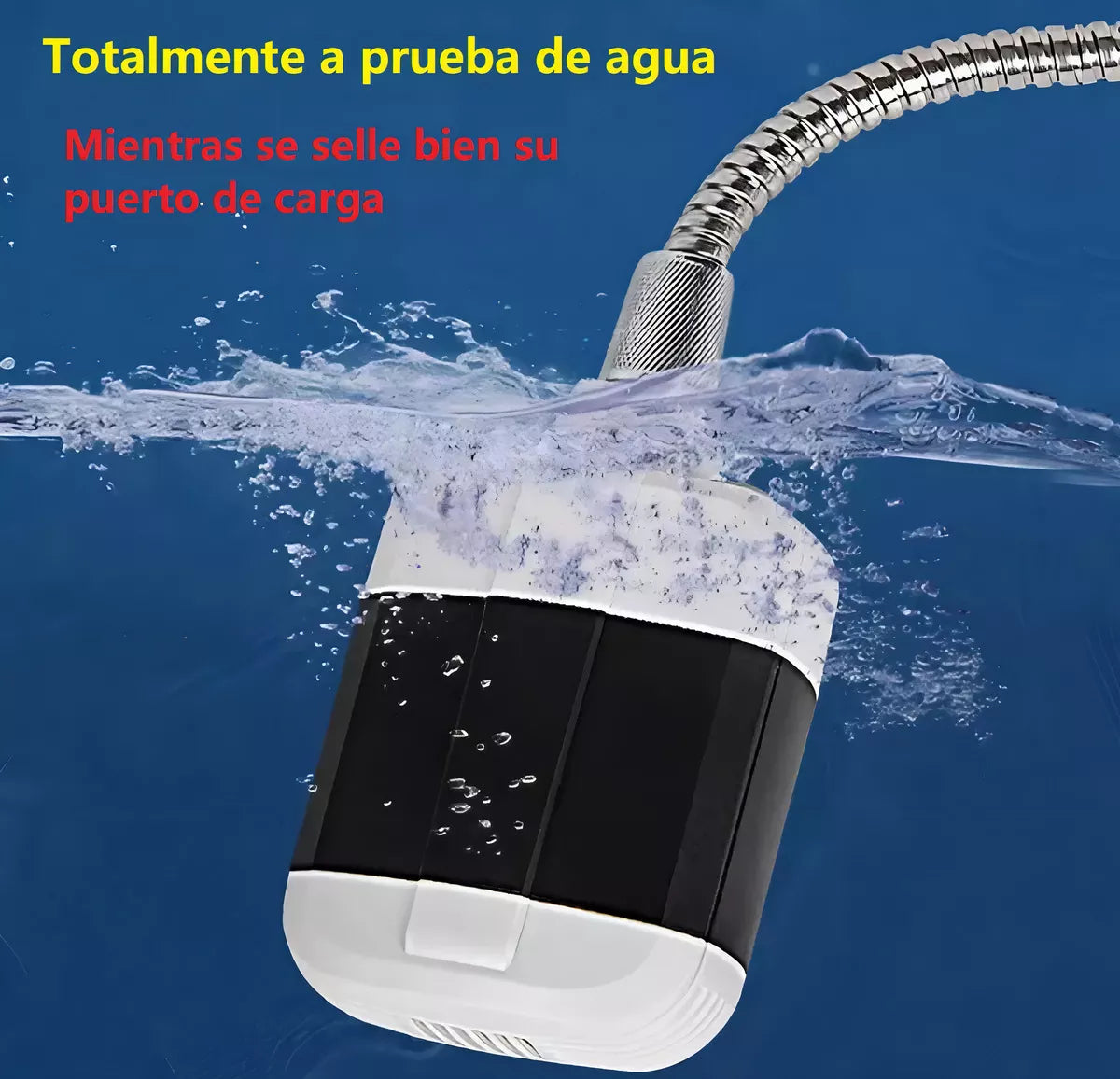 Regadera Portatil Recargable Emergencias Ducha Camping
