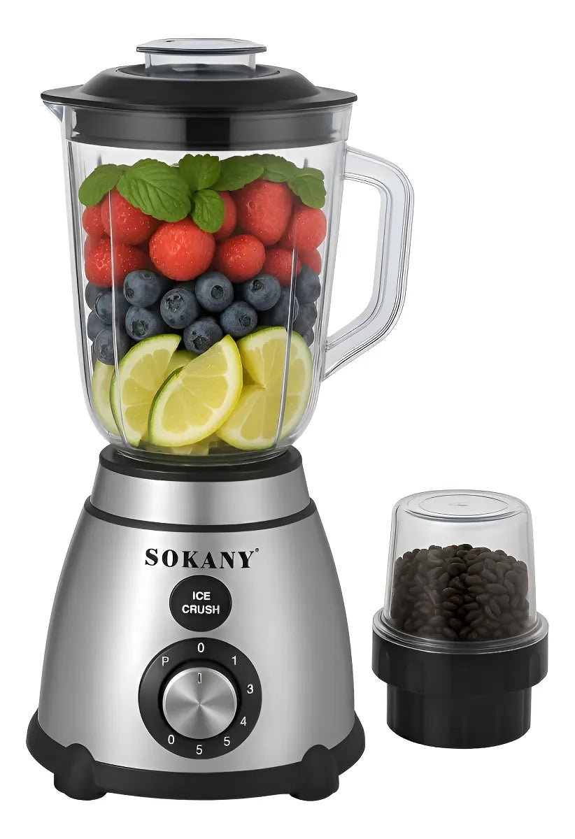 Licuadora Doble Sokany 800W ⚡ Potente y Multiusos