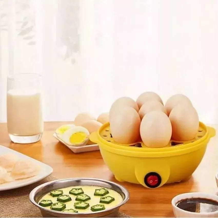 (1)Mini máquina de desayuno para cocinar huevos, vaporizador de huevos de una sola capa, aparato pequeño de cocina, enchufe de calefacción, electrodoméstico