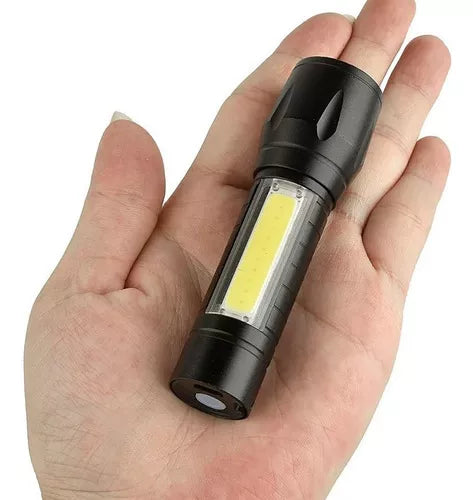 Linterna Tactica Recargable De Larga Distancia Led Color de la linterna Verde Color de la luz Blanco