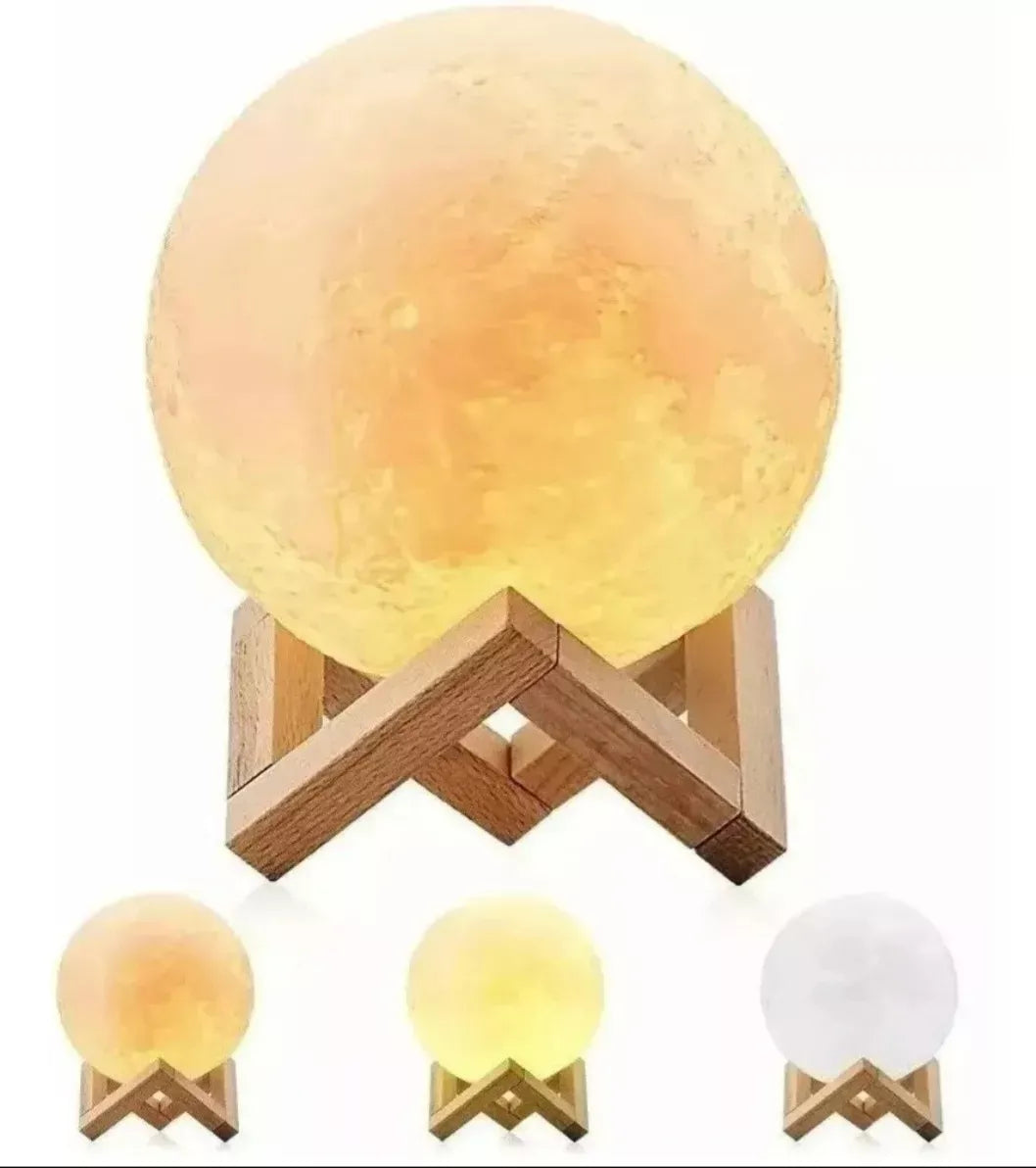 Humidificador con Forma de Luna – Difusor Aromático y Luz Ambiental