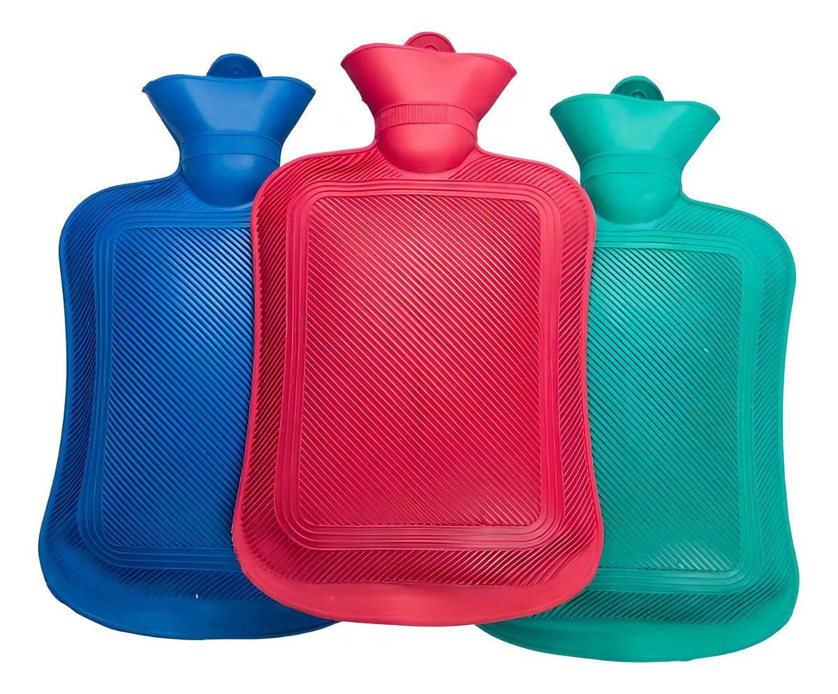 Bolsa térmica de goma con compresa de agua fría y caliente de 550 ml