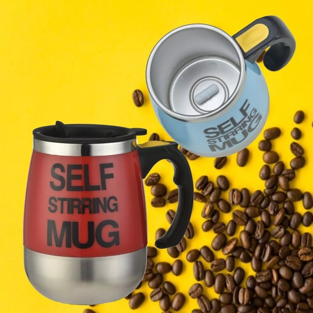 (1)Vaso Pocillo Batidor Mezclador Mug Elèctrico Acero Bebidas