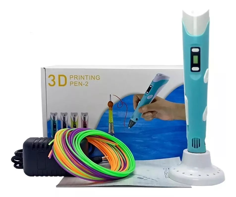 Lápiz 3D de Impresión 🎨 Kit Completo con Filamentos Multicolor