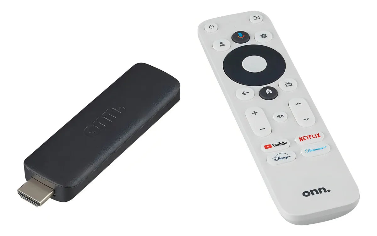 Onn Google TV Stick Full HD 📺 Convierte tu TV en Smart con Control por Voz
