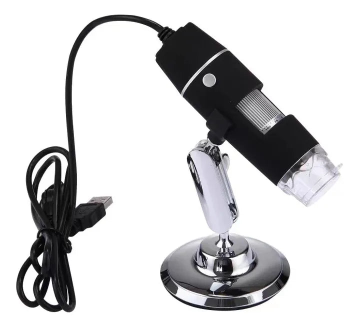 Microscopio Digital USB 1600X 🔬 Ideal para Estudio y Electrónica
