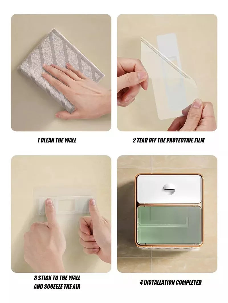 (1)Organizador De Papel Higienico Estante Almacenamiento Baño