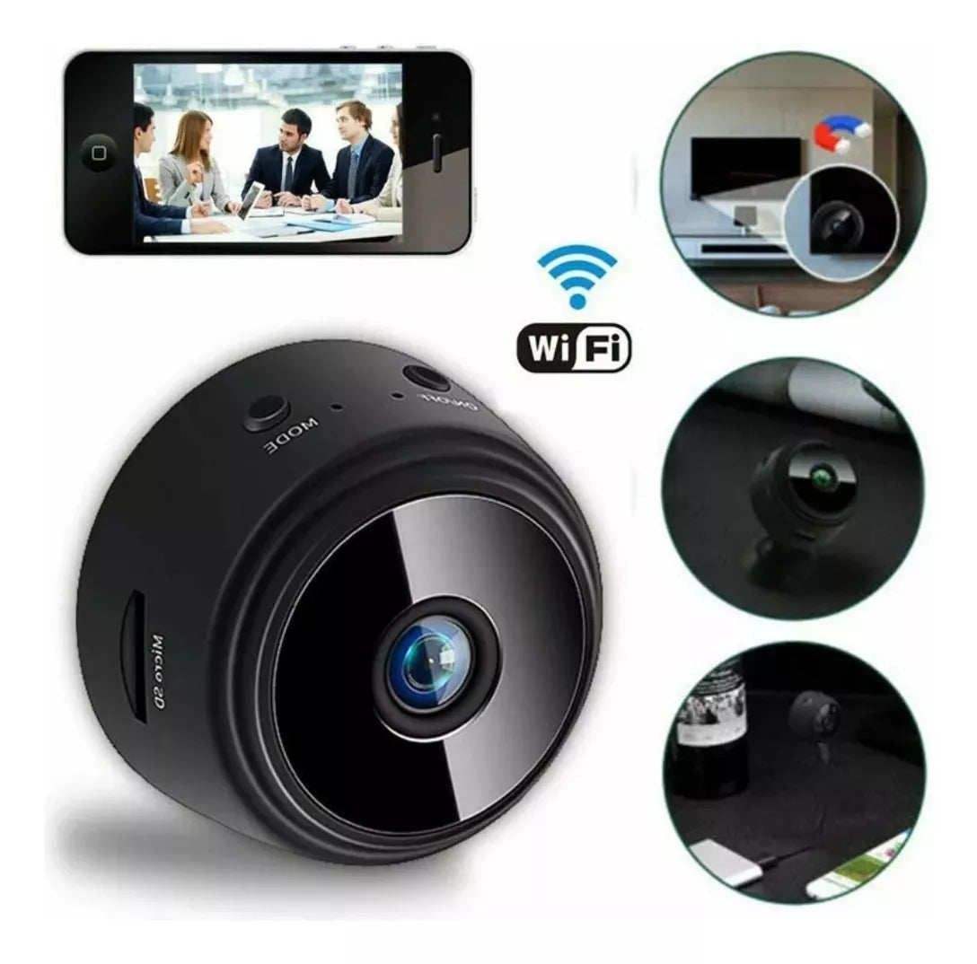 Cámara Espía A9 IP – Mini WiFi HD con Grabación de Voz y Video