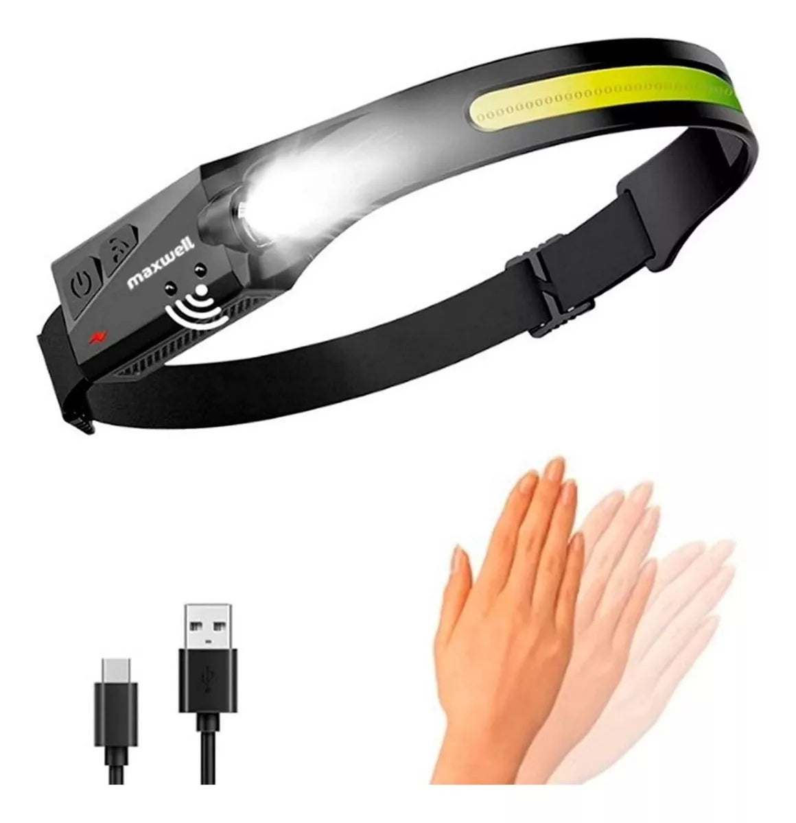 Guantes De Linterna LED Manos Libres Senderismo En Lugares Guantes De Linterna LED Manos Libres Senderismo En Lugares
