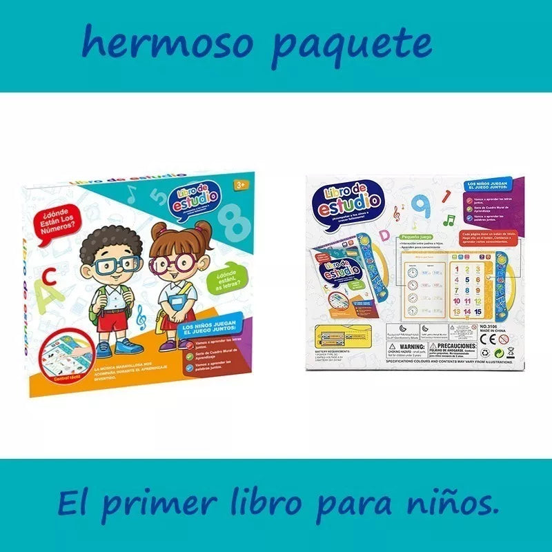 Libro Interactivo para Niños 📚✨ Sonidos en Inglés y Español