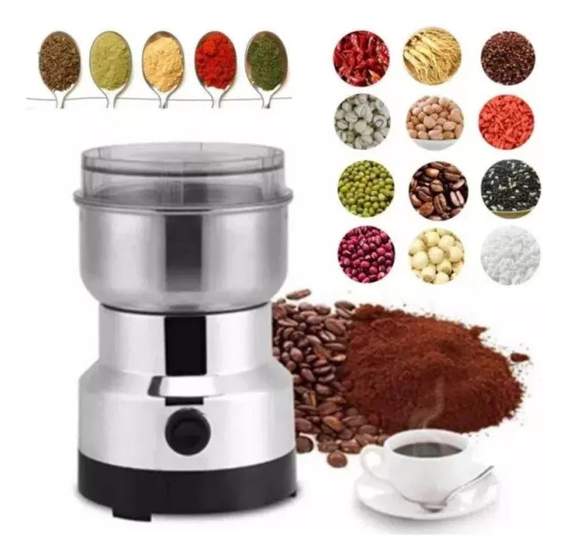 Molino Eléctrico De Café Y Frutos Secos Color Negro