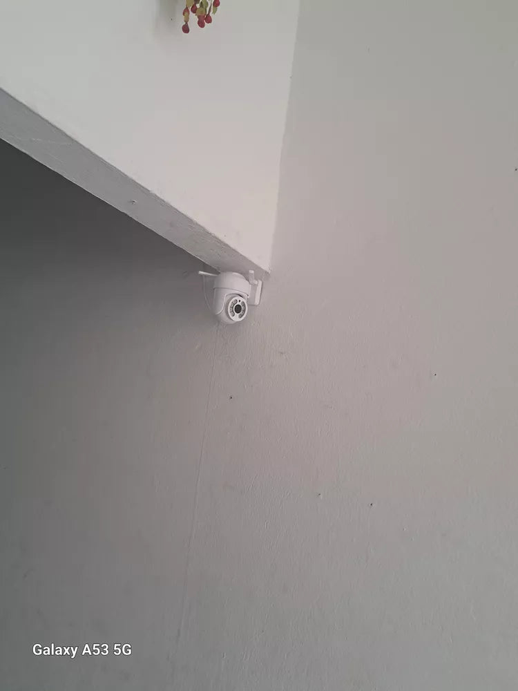 (1)Cámara De Seguridad Domo Exterior Ip Wifi 360° V Noct Jortan