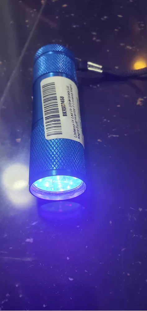 Linterna Uv Led Uv Ultravioleta Luz Negra Experimentos !! Linterna Negro