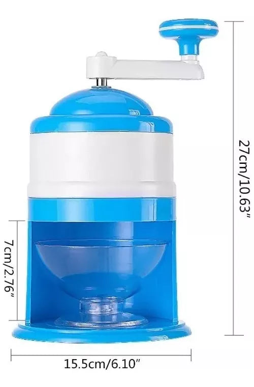 Máquina Manual para Raspados y Granizados 🧊 Tritura Hielo Fácil para Bebidas Frías
