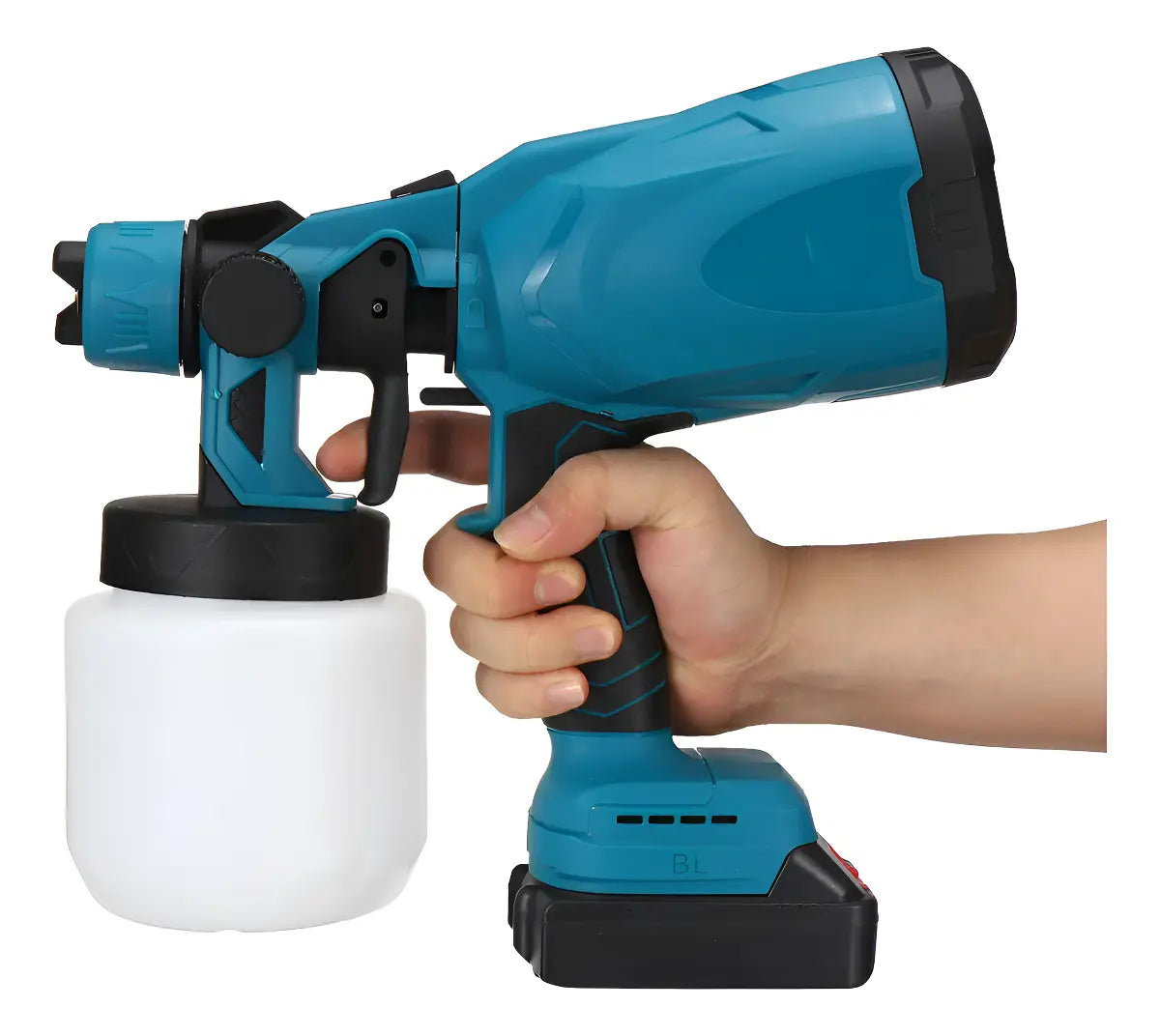 Compresor De Pintar Pistola Portatil Dos Baterias Premium