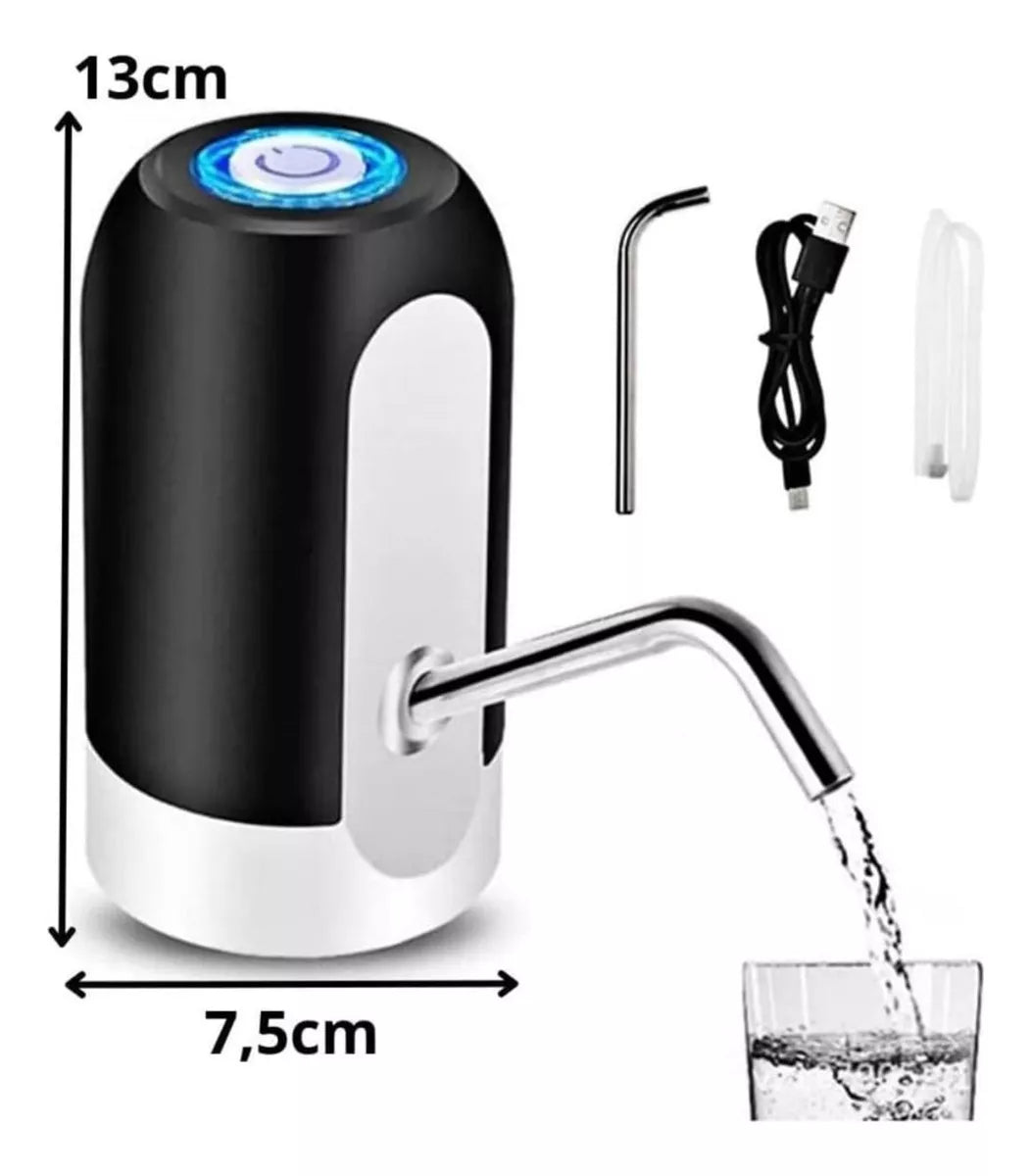 Dispositivo dispensador de agua para botellas recargables